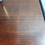 Commode / commode et tables de chevet - années 1960 - laiton faux cuir