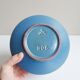Marschner ceramic vase matt blue