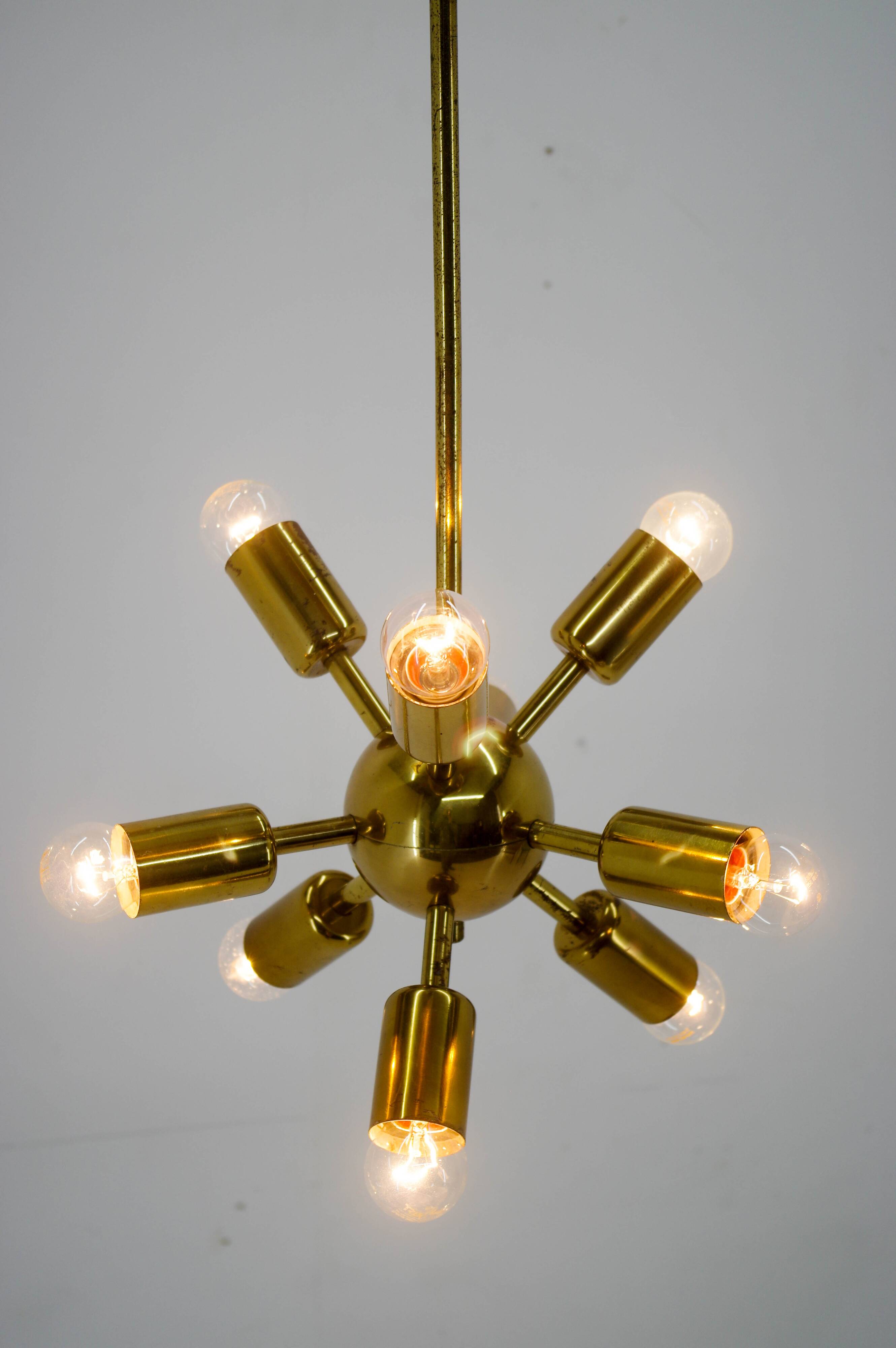 Space Age Chandelier Sputnik by Drukov, 1970s