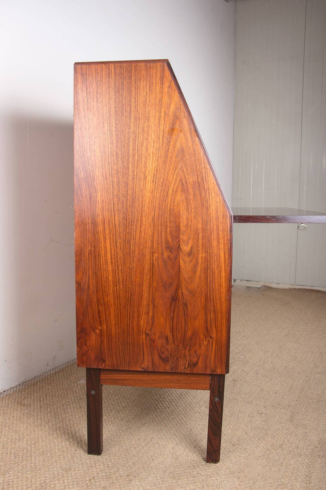Secretary, desk, Danish in Rio rosewood by Dyrlund 1960.