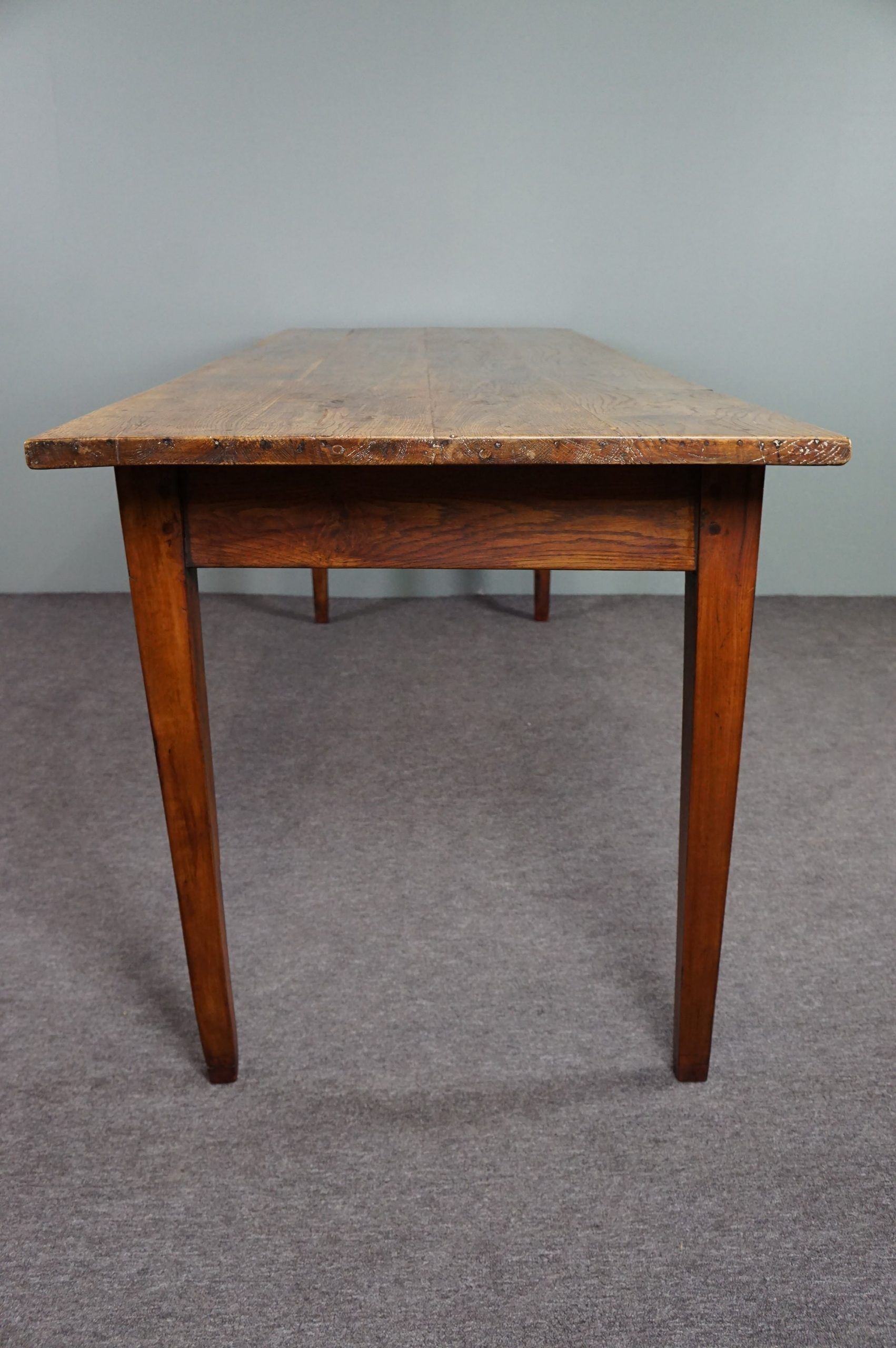 French farmhouse oak dining table circa 1880