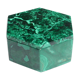 Hexagonal box malachite, 70s