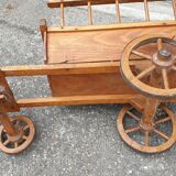 Old wood cart