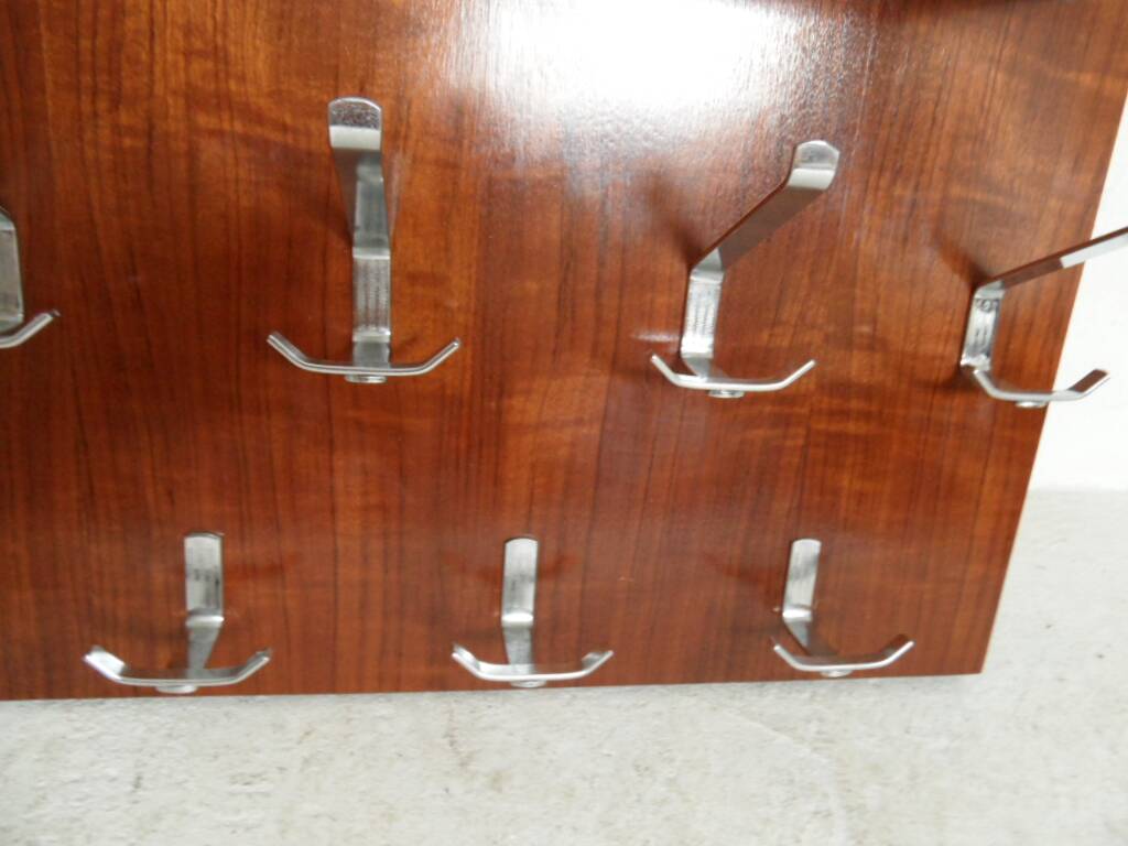 Porte-manteau suspendu vintage du milieu du siècle