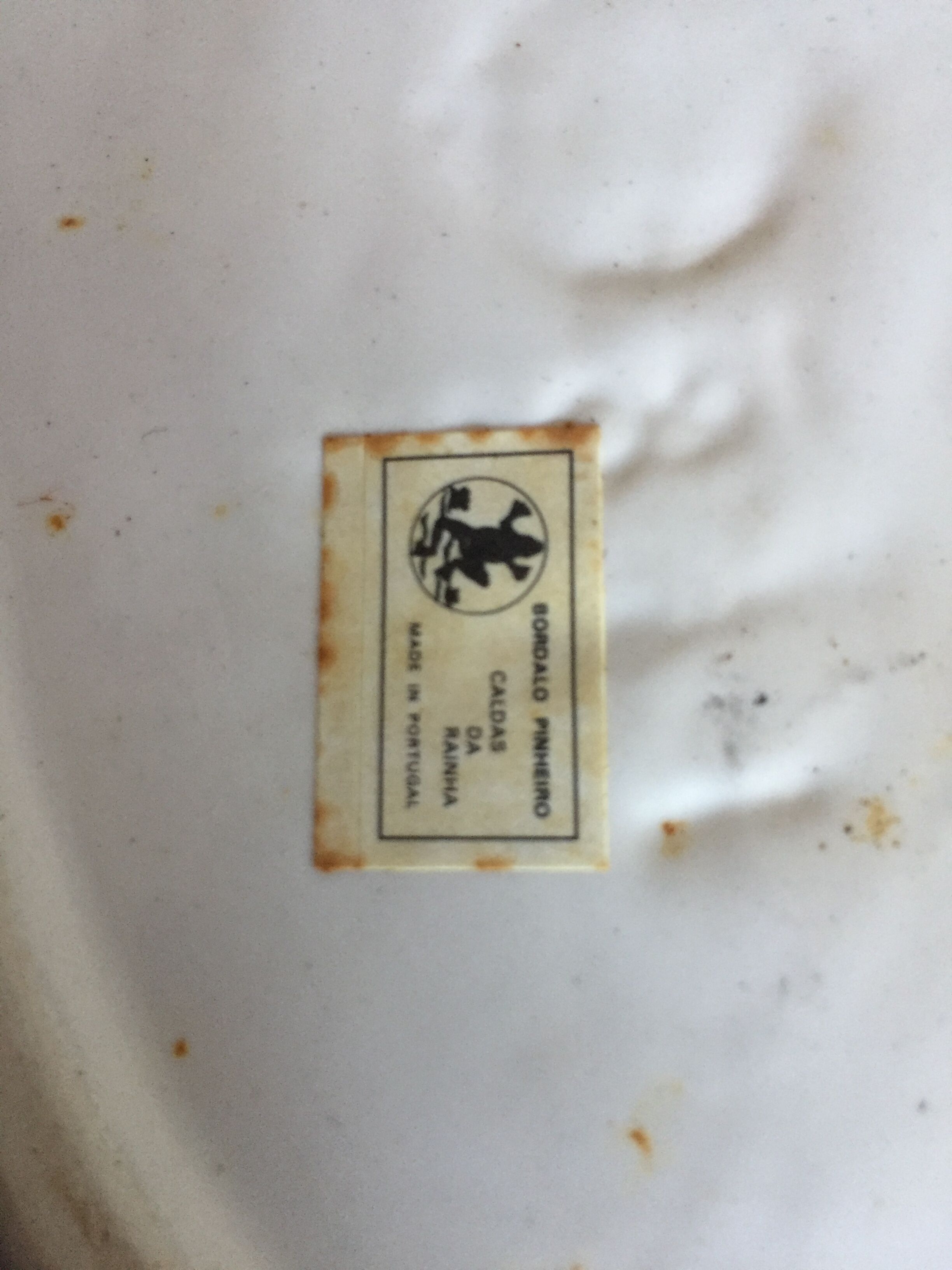 New Bordalo Pinheiro terrine dish