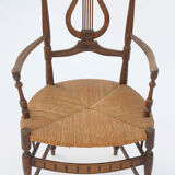 Canned provencal chair