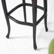2 Louis XV style bar stools, Belgium