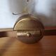Pair of art deco wall lamps glass paste