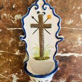 Old earthenware wall stoup – 20th century