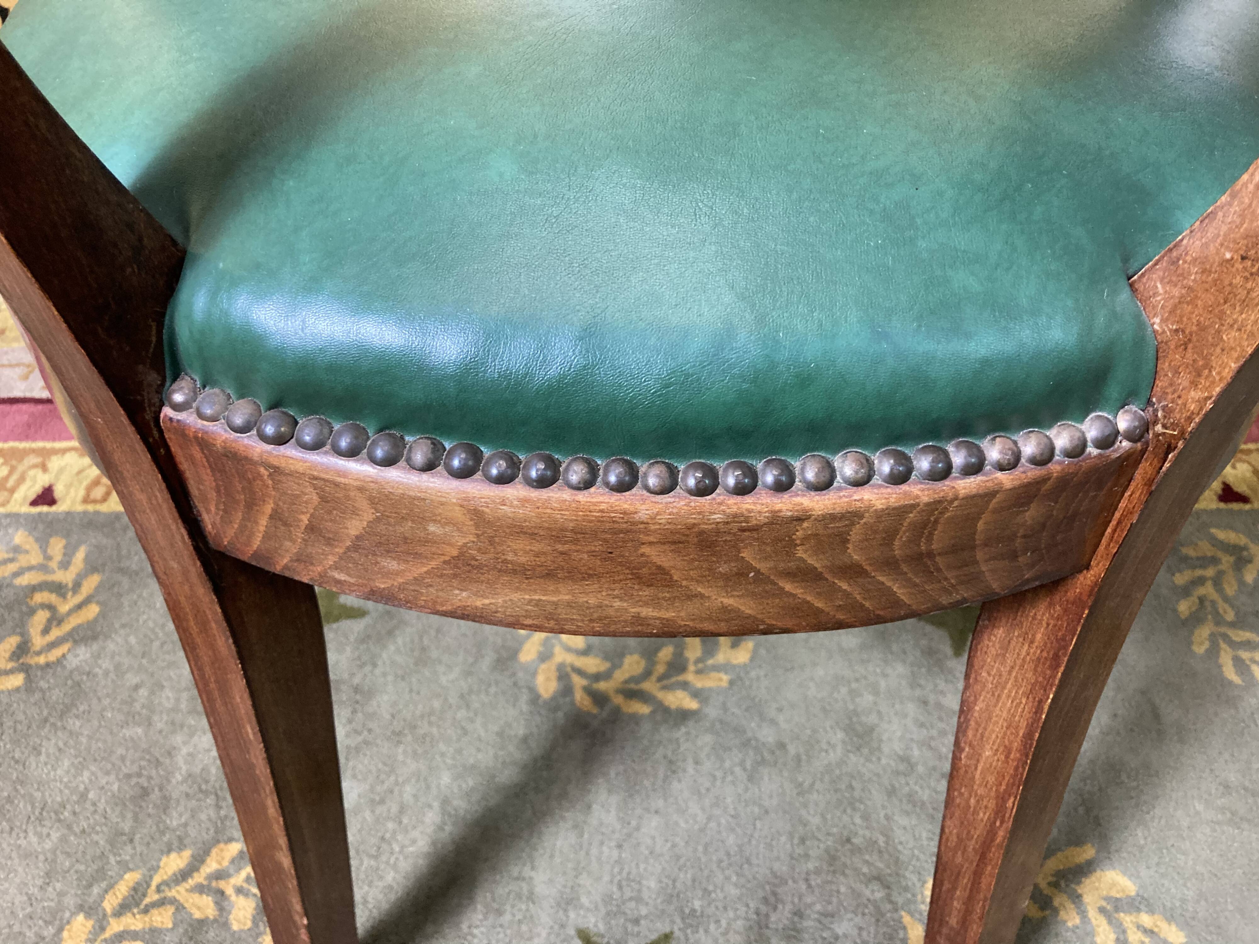 Office armchair empire style / louis XVI