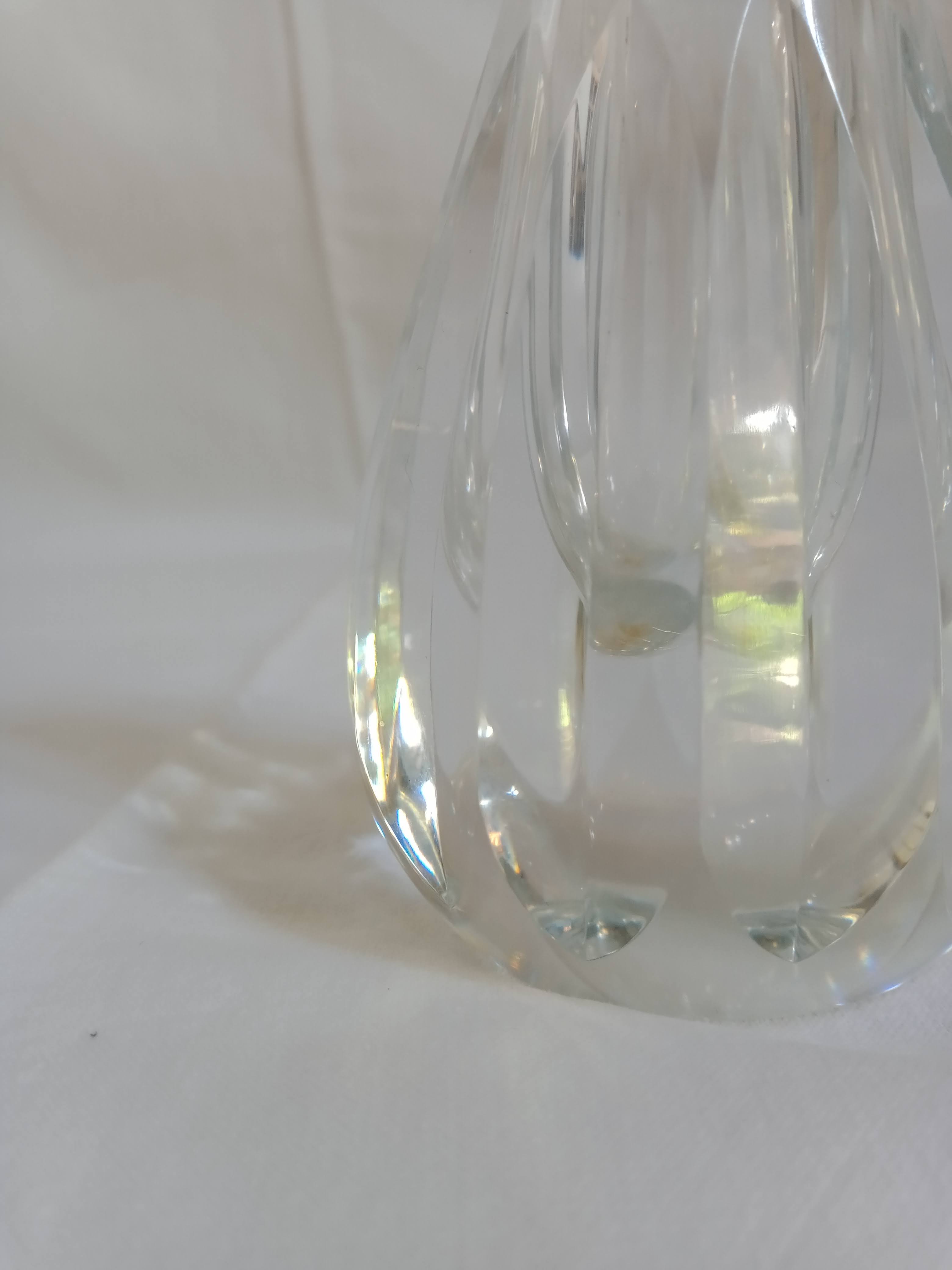 Baccarat crystal vase