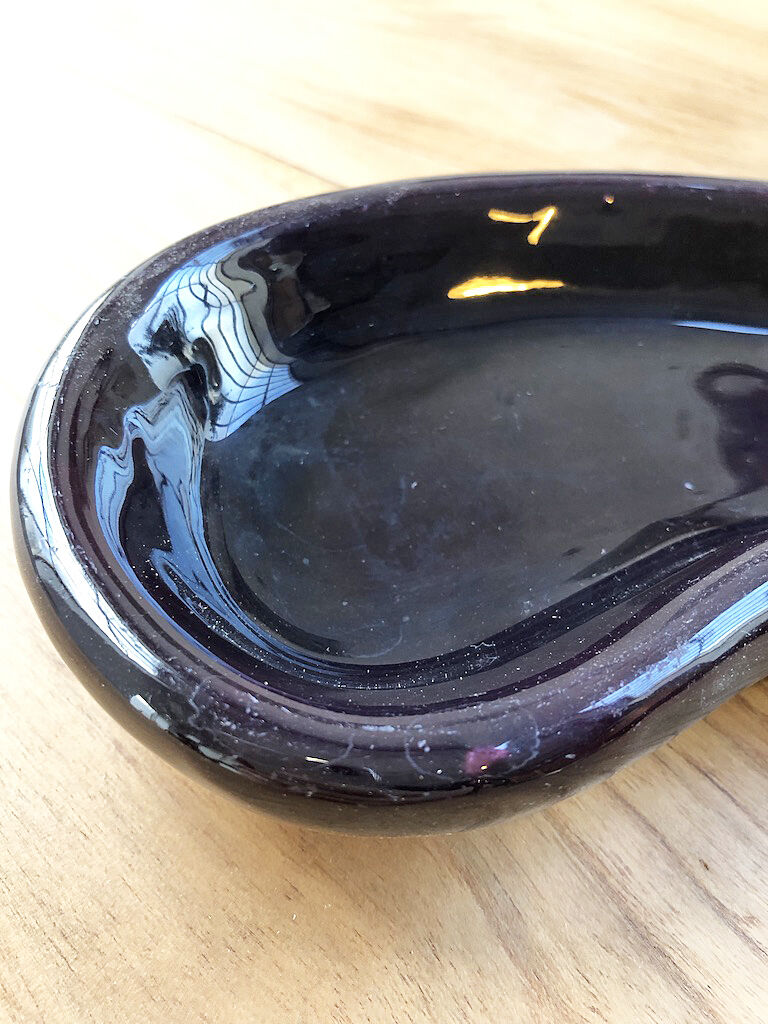 Vallauris "Aubergine" flat butter