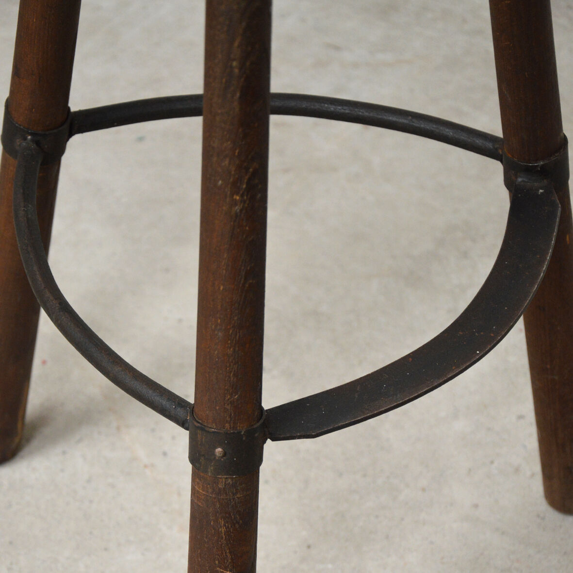 Set of 3 Marbella stools, Spain, 1950s