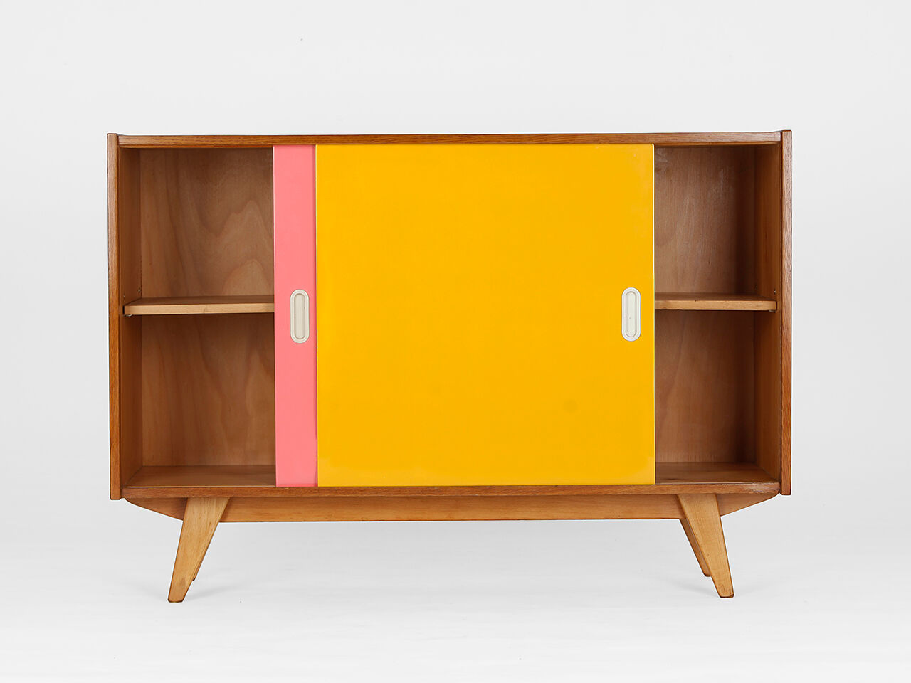 Midcentury Sideboard U 452 by Jiri Jiroutek for Interier Praha, 1960s, Restored