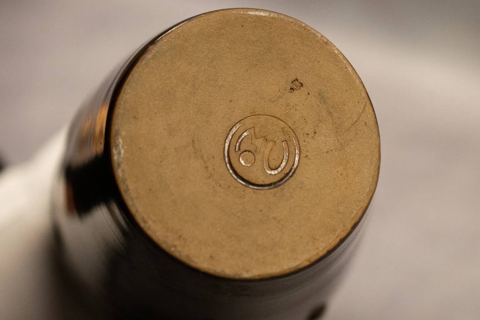 Glazed stoneware vase by Michel & Denise Pointu - Puisaye stoneware, 1950s