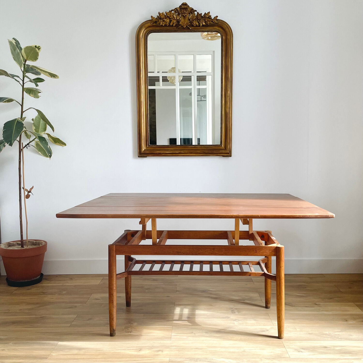 Extendable table by Folke Ohlsson