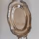 Silver-plated vegetable dish