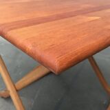Danish folding table in teak from the mid-century by Juul Kristensen.