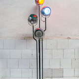 Goffredo Reggiani lamp for Reggiani, double ignition, coloured lights, Italy, 1960s