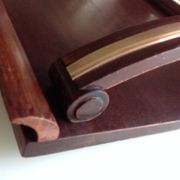 Wooden top art deco style / vintage 40s-50s