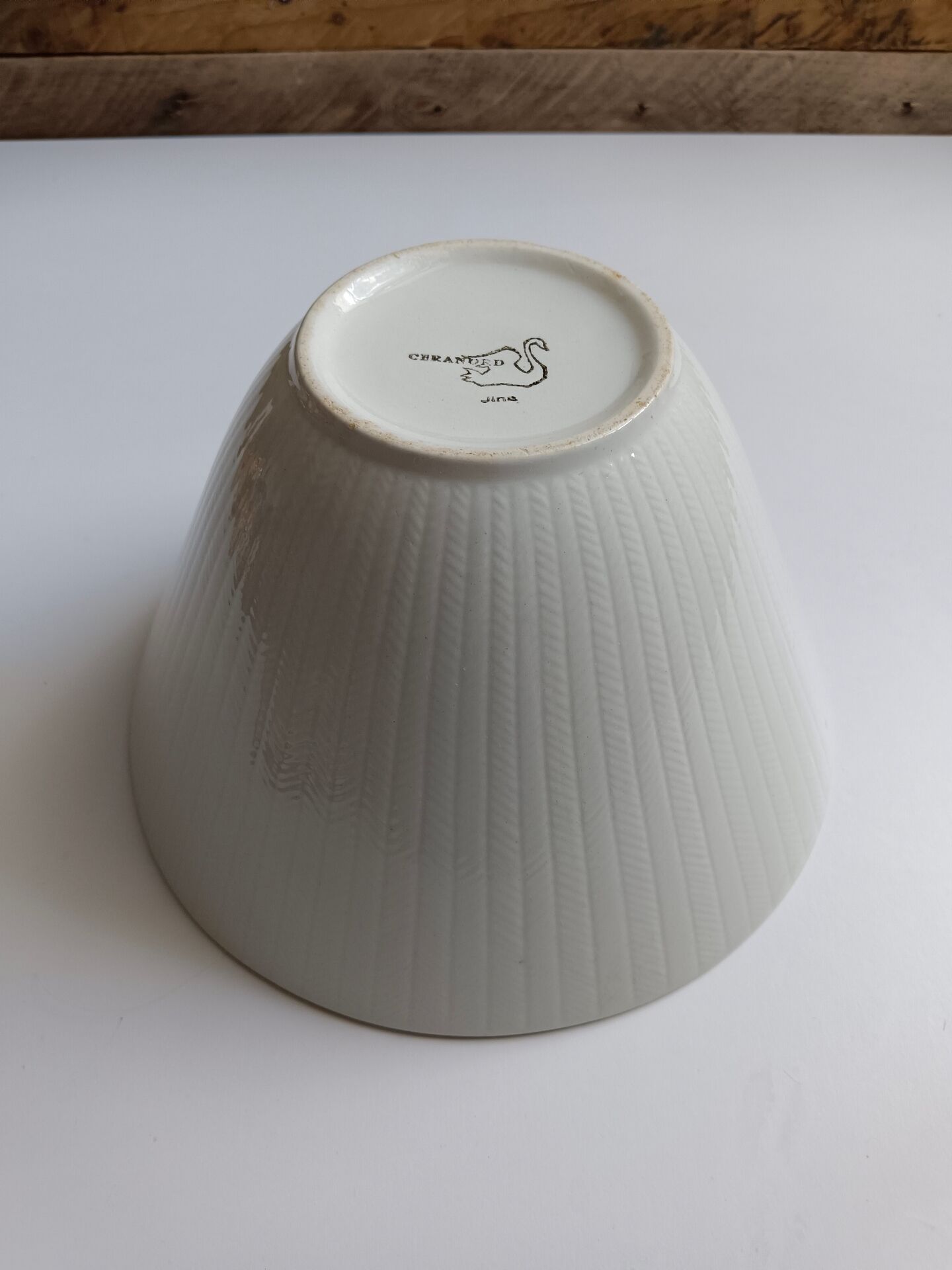 Saladier Ceranord Saint Amand vintage fleurs