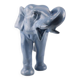 Light blue ceramic elephant