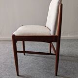 Set of 4 Scandinavian teak chairs, Denmark circa 1960.