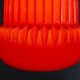 Lampe suspendue vintage en verre tchécoslovaque par Osvětlovací Sklo, 1970