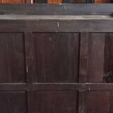 Large Louis XIII bookcase in solid oak