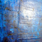 Tableau bleu profond Yannick Leniger