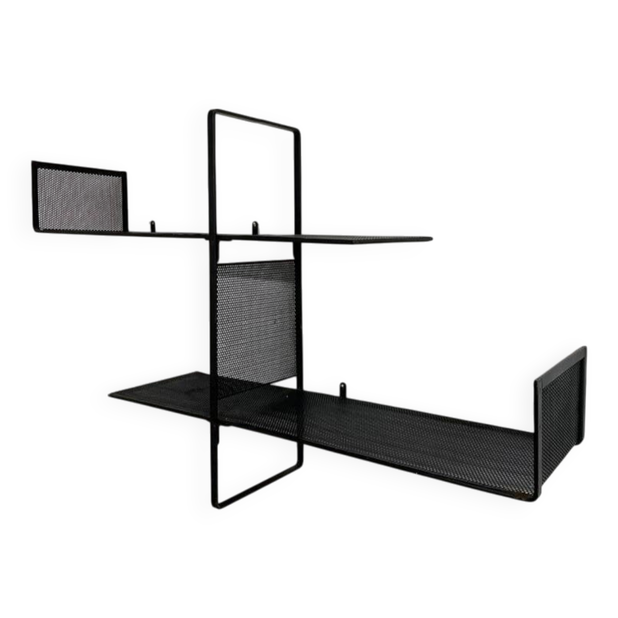 Wall shelf, 1956, Mathieu MATEGOT, perforated sheet metal