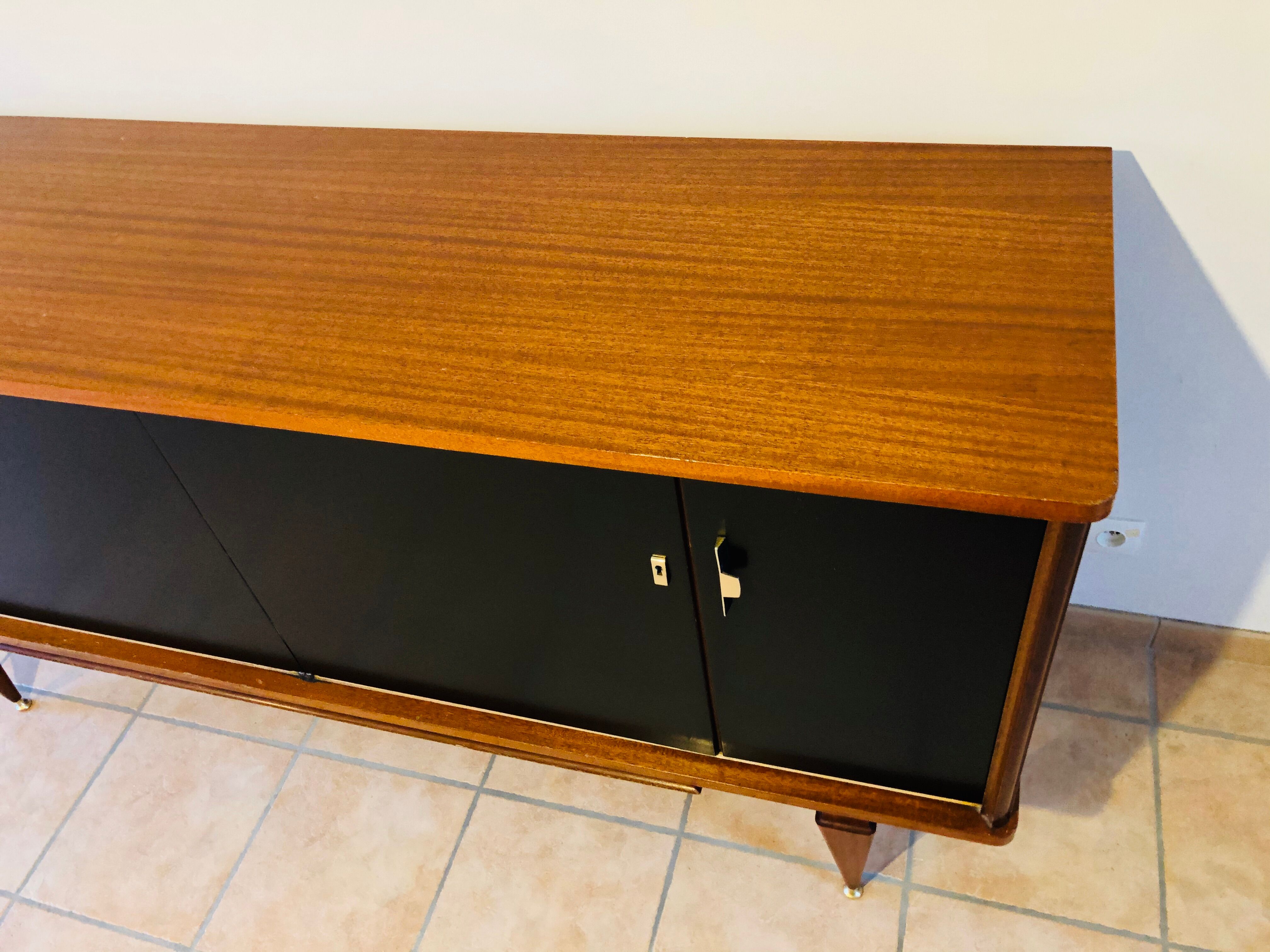 1960 vintage teak buffet