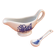 White porcelain gravy boat, fruit basket decor