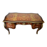 Bureau style boulle en bois