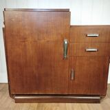Asymmetrical vintage art deco style sideboard