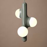 Prickly pear suspension - cactus enamel