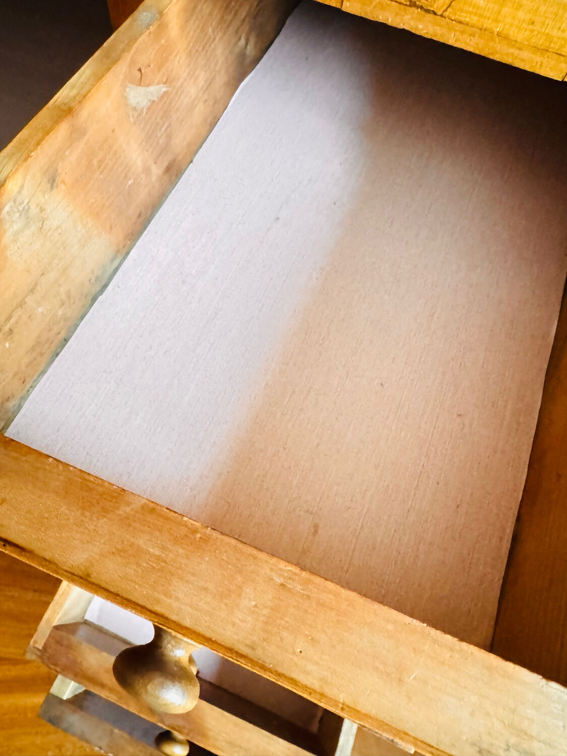 Buffet sideboard in blonde cherry wood