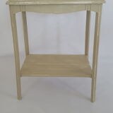 Table desserte vintage patinée