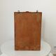 Old bathroom cabinet from the 40s in solid oak