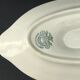 Saucière avec sous-assiette attachée antique Villeroy et Boch Boch Mettlach XIX siècle