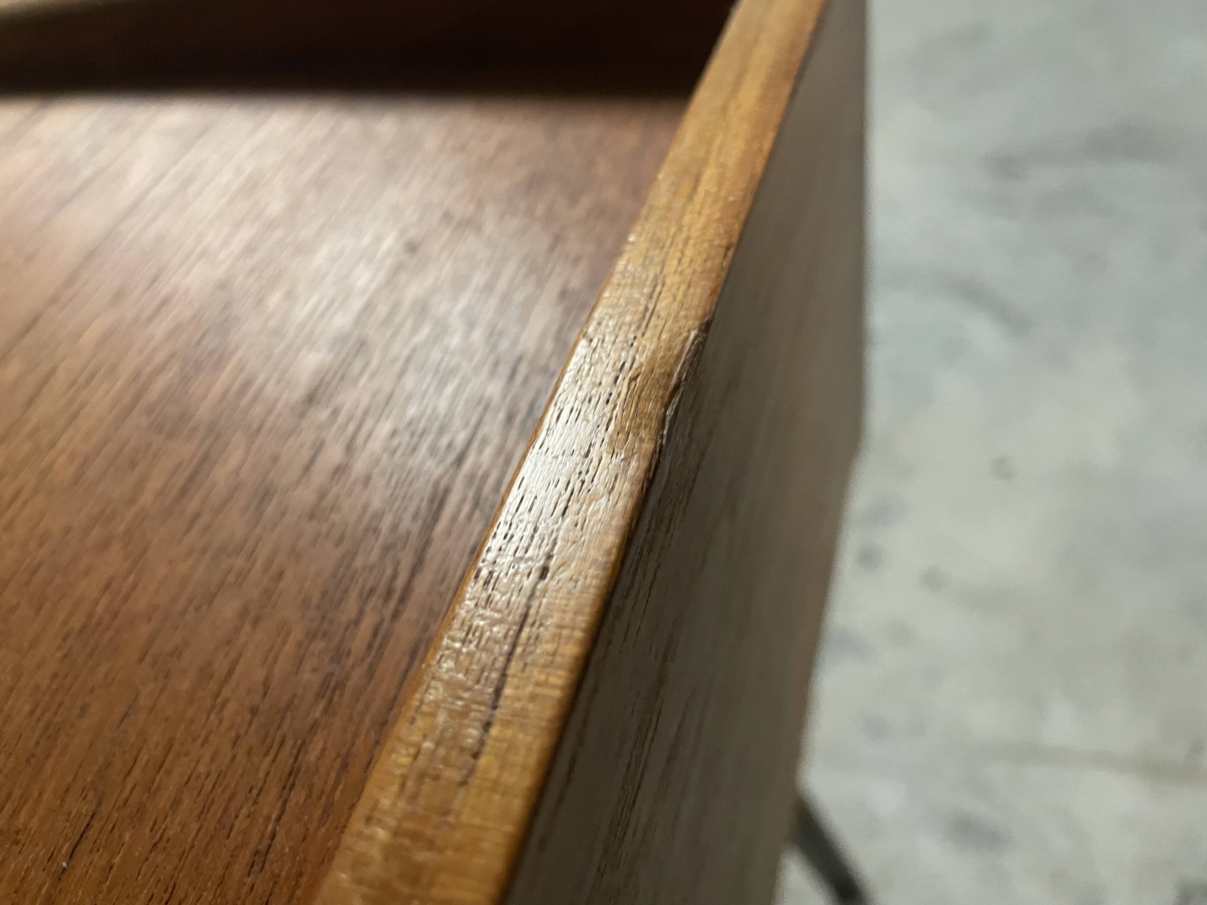 Scandinavian bedside table from the 1960s.