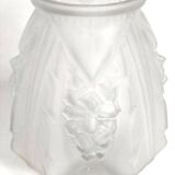 Art vase signed Muller, Height 20 cm