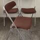 Série de 3 chaises pliantes Souvignet des années 70