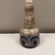 Ceramic table lamp in Grey/Blue crackled glaze, made by Michael Andersen Denmark