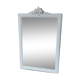 Miroir glace biseautée, guirlades de roses