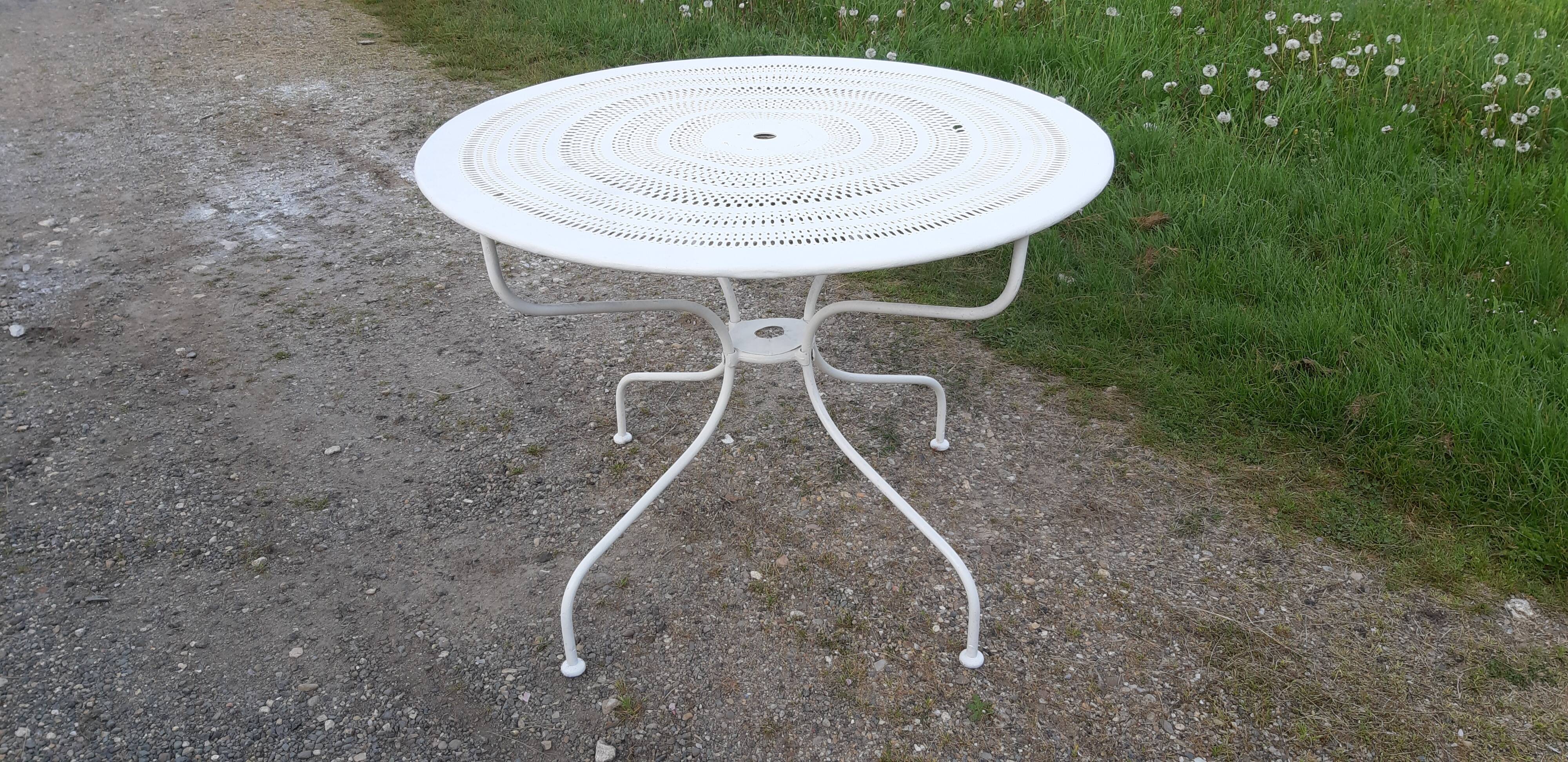 Wrought Iron Garden Table 1900