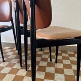 Baumann Pegasus chairs from the 60s (X4)