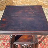 Neo-Gothic Walnut Saddle