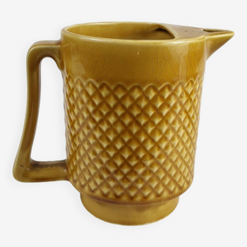 Digoin Sarreguemines ceramic pitcher / pitcher