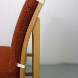 Ensemble de 2 chaises d'appoint Borge Mogenson, modèle 3232